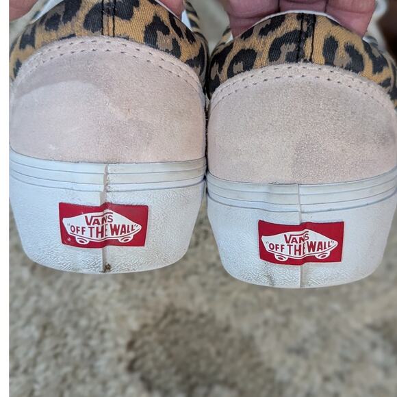 Vans Customs Old Skool Pink and leopard Shoes Womens Sz 8.5 - Picture 8 of 11